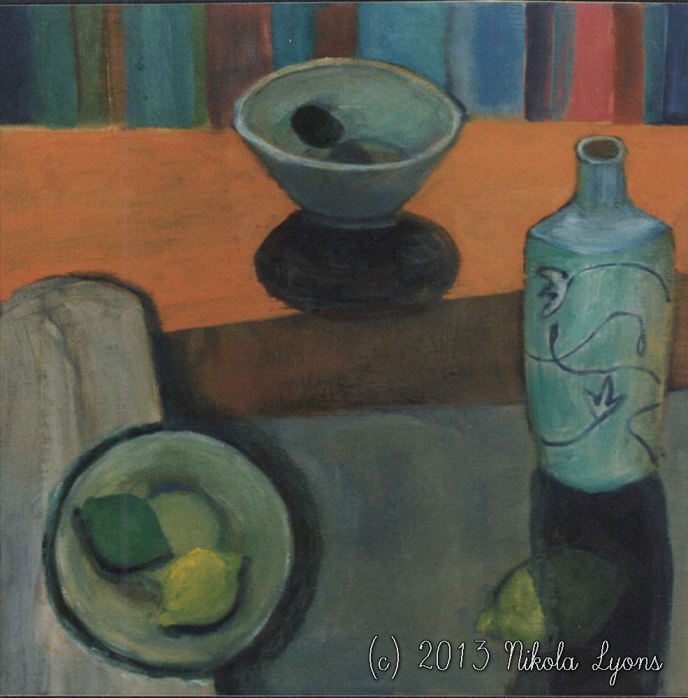 Nikola Lyons: Still Life With Orange